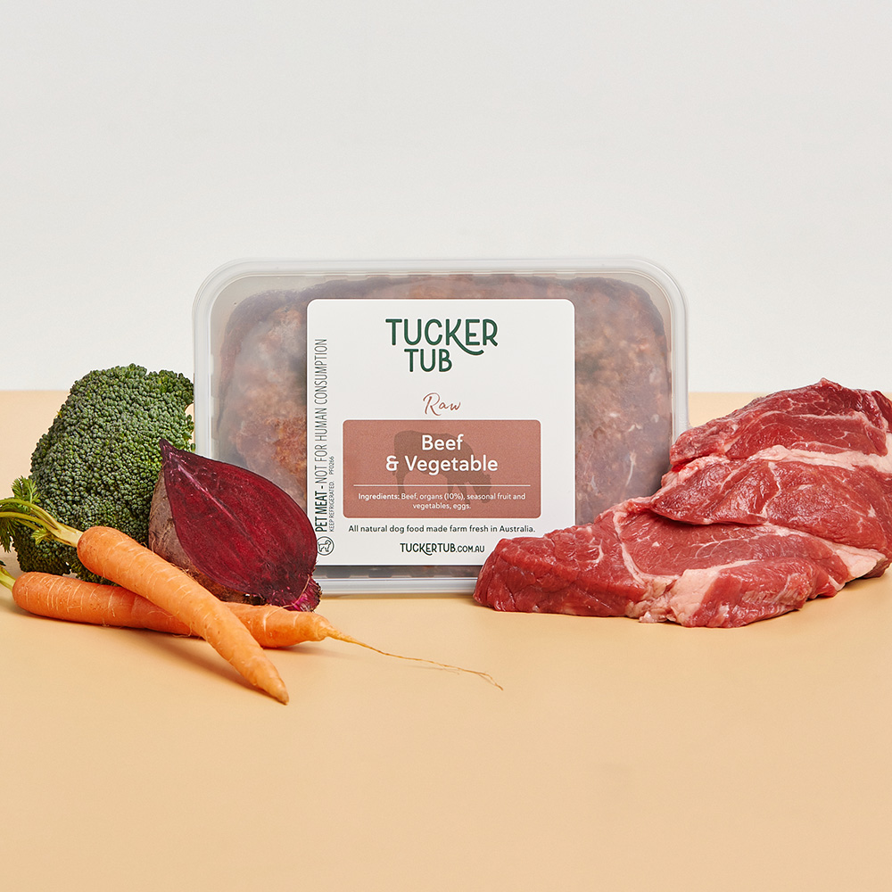 Tucker Tub Raw Beef & Vegetable Tucker Tub